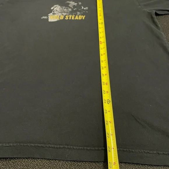 American Apparel black The Hold Steady graphic band tee sz XL *RARE* - Picture 9 of 10